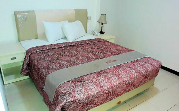 Tampilan Bedroom Hotel di Atia Now Hotel Tarakan