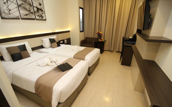 Bedroom di Atlantic City Hotel Bandung