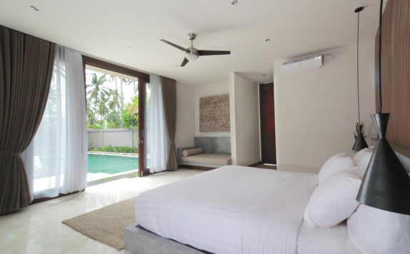 Tampilan Bedroom Hotel di Bale Mandala Villas