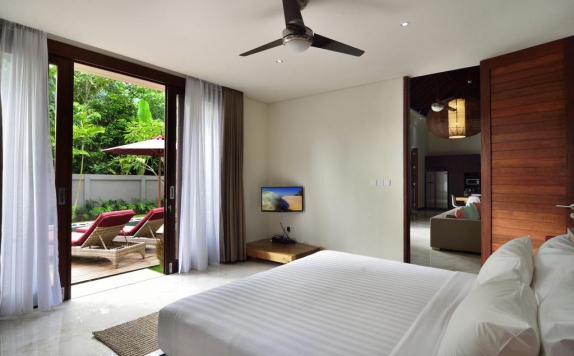 Tampilan Bedroom Hotel di Bale Mandala Villas
