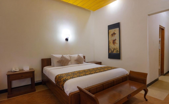 Tampilan Bedroom Hotel di Balemong Resort Ungaran