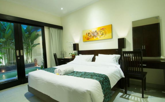 Tampilan Bedroom Hotel di Bali Corail Villa