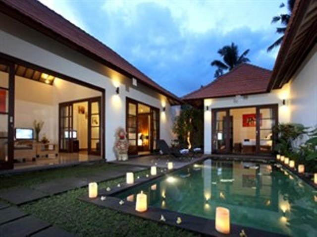 Tampilan Luar Villa di Bayad Bali Ubud Villa