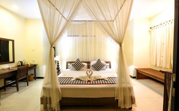 Tampilan Bedroom Hotel di Bhanuswari Resort Spa