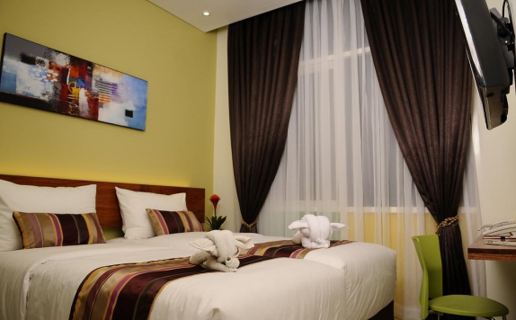 Guest room di Biz Boulevard Hotel by Prasanthi