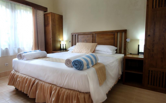 Tampilan Bedroom Hotel di Bon Nyuh Bungalows