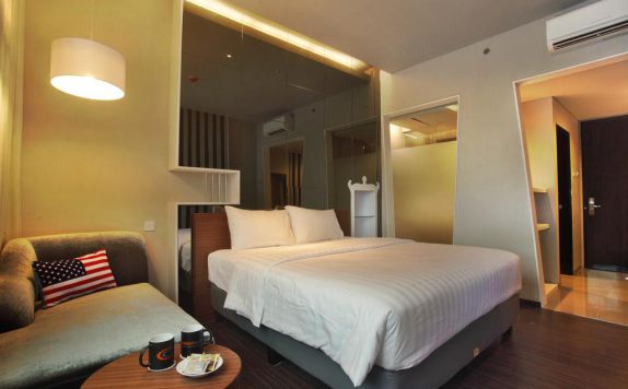 Bedroom di Cabin Hotel Jakarta