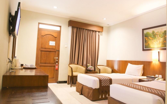 Tampilan Bedroom Hotel di Cakra Kembang Hotel