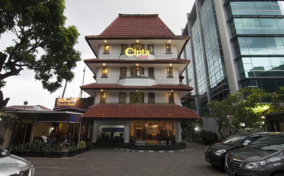 Front view di Cipta Hotel Jakarta