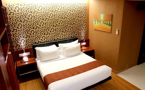 Tampilan Bedroom Hotel di Citihub Hotel Gejayan