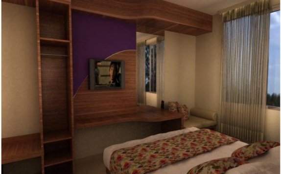 Tampilan Bedroom Hotel di Cititel Dumai