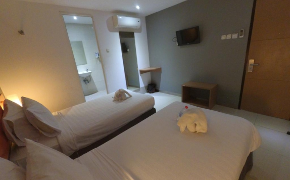 Bedroom di CityOne Hotel Simpang Lima