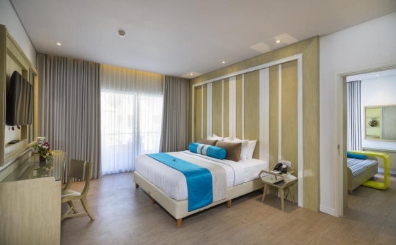 Tampilan Bedroom Hotel di Club Bali Mirage Resort