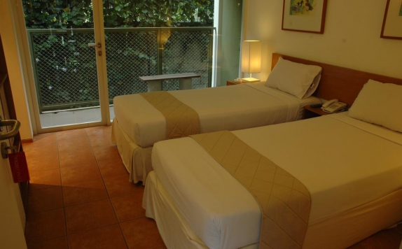 Kamar tidur di Concordia Hotel