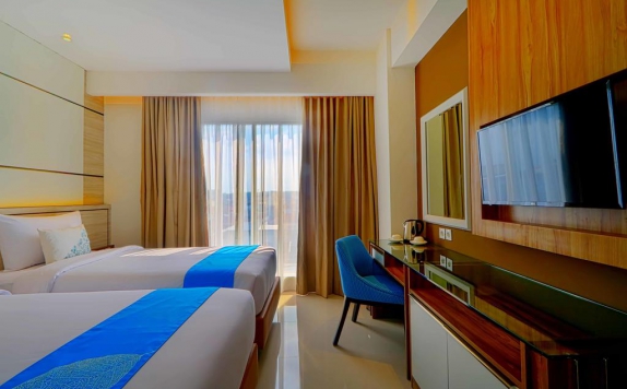 Tampilan Bedroom Hotel di Dafam Lotus Jember