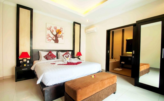 Bedroom di De' Bharata Bali Villas