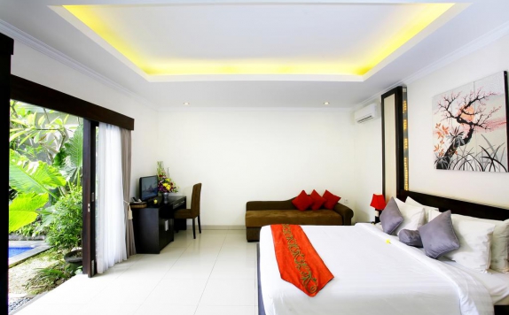 Bedroom di De' Bharata Bali Villas