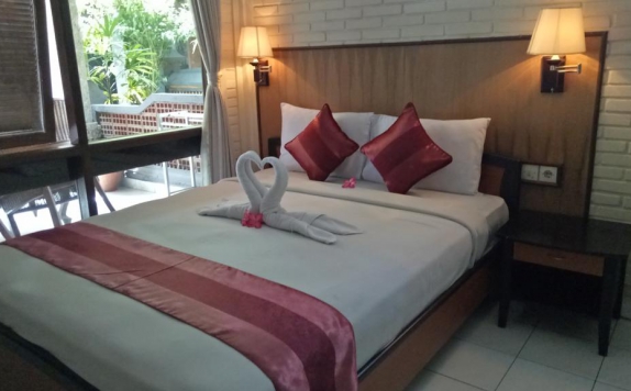 Tampilan Bedroom Hotel di Dewa Bharata Bungalows Ubud