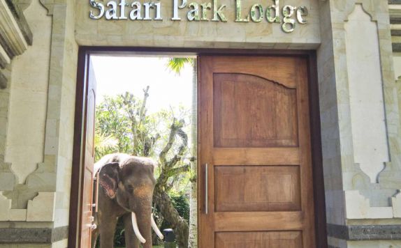 Eksterior di Elephant Safari Park Lodge