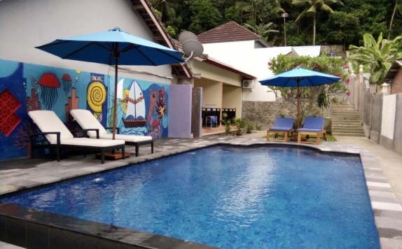 Swimming Pool di Family Garden Home Stay