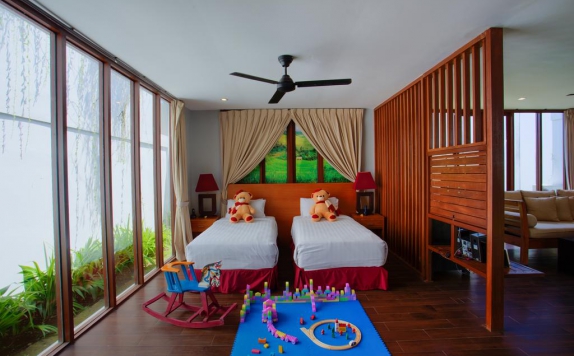 Tampilan Bedroom Hotel di Furama Villas & Spa Ubud
