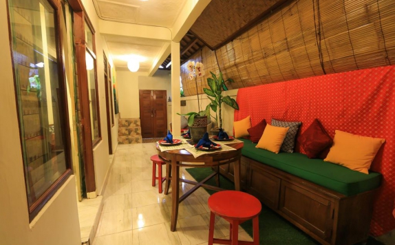 Tampilan Interior Hotel di Gajah Biru Bungalows