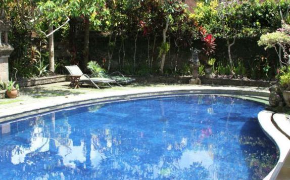 swiming pool di Garden View Cottages Ubud