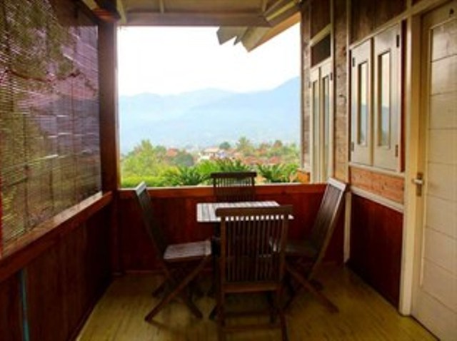 Balcony / Terrace di Gayatri Villages