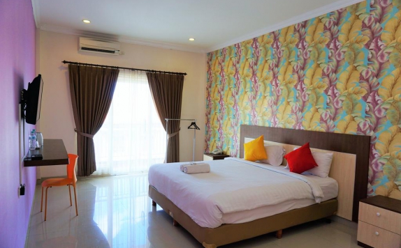 Tampilan Bedroom Hotel di Gowin Hotel Bali by Shailendra