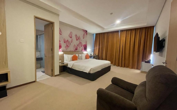 Bedroom di Grand G7 Hotel Pasar Baru