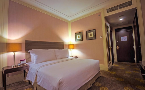 Guest room di Grand I Hotel Batam