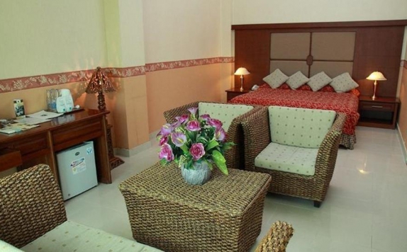 Tampilan Bedroom Hotel di Grand Setiakawan