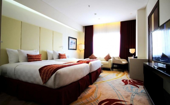 Tampilan Bedroom Hotel di G' Sign Hotel Banjarmasin