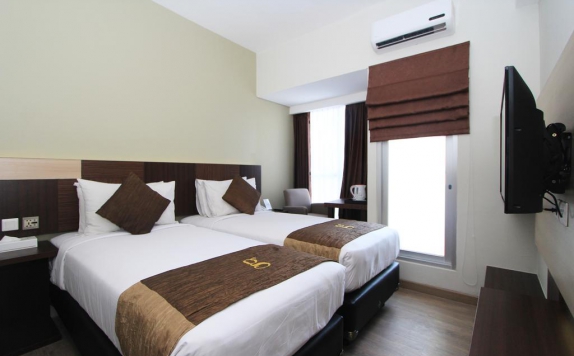Tampilan Bedroom Hotel di Gunawangsa Merr Surabaya