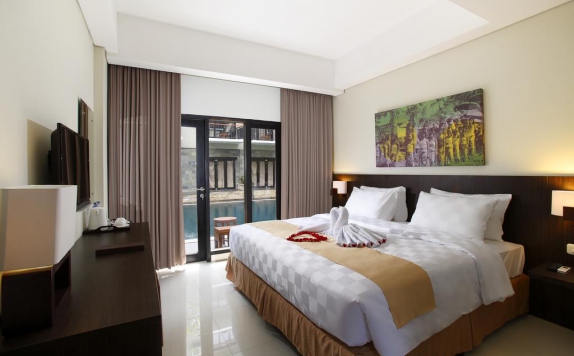 Bedroom di Hardys Rofa Hotel and Spa Legian