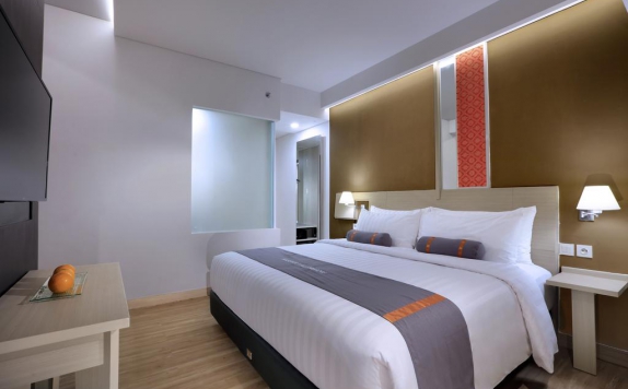 Tampilan Bedroom Hotel di Harper Palembang