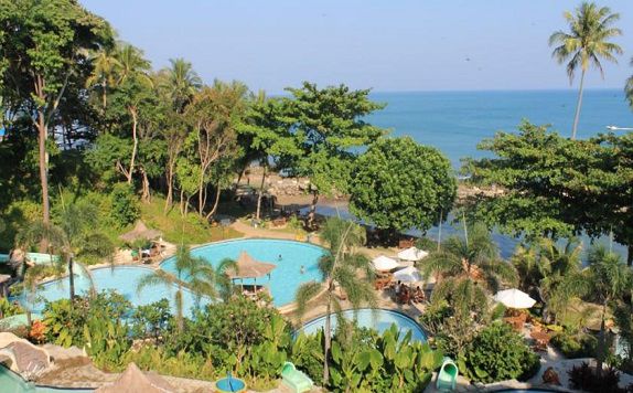 Aerial View di Hawaii Resort & Spa by Club Bali