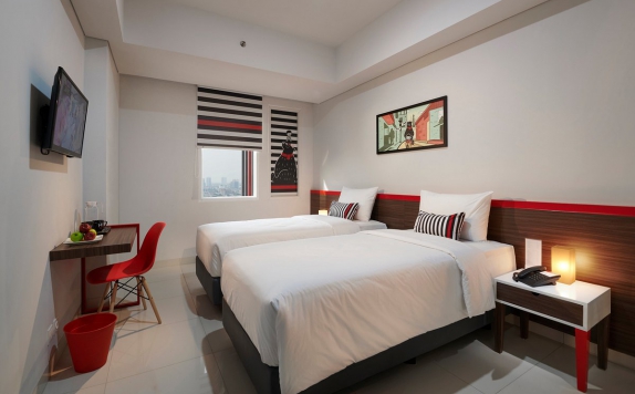 Bedroom di Hi Hotel Senen