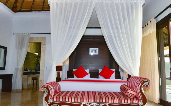 Tampilan Bedroom Hotel di Hillstone Uluwatu Villa