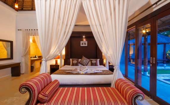 Tampilan Bedroom Hotel di Hillstone Uluwatu Villa