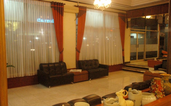 Lobby Hotel di Hotel Bandung Permai