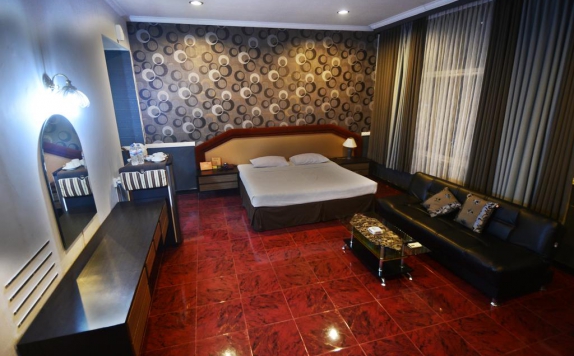 Tampilan Bedroom Hotel di Hotel Bandung Permai