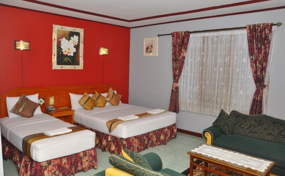 Guest room di Hotel Benua