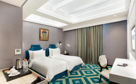 Bedroom di Hotel Des Indes Menteng