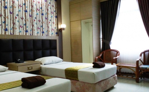 Tampilan Bedroom Hotel di Hotel Furia