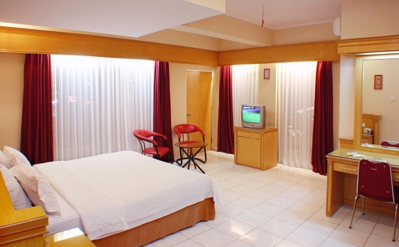 Tampilan Bedroom Hotel di Hotel Hangtuah