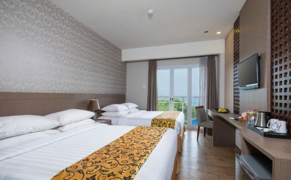 Tampilan Bedroom Hotel di Hotel Horison Palma Pangandaran