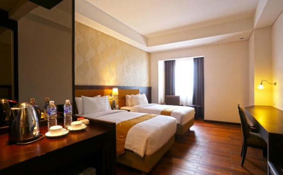 Guest Room Twin Bed di Hotel Horison Ultima Palembang