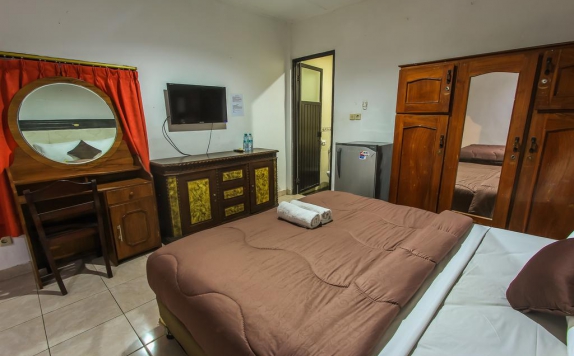 Tampilan Bedroom Hotel di Hotel Lumbung Sari