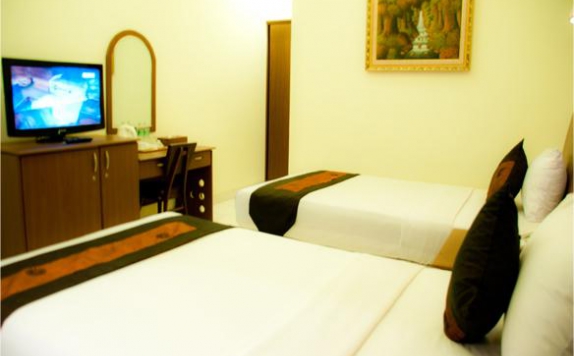 Twin bed di Hotel Padang